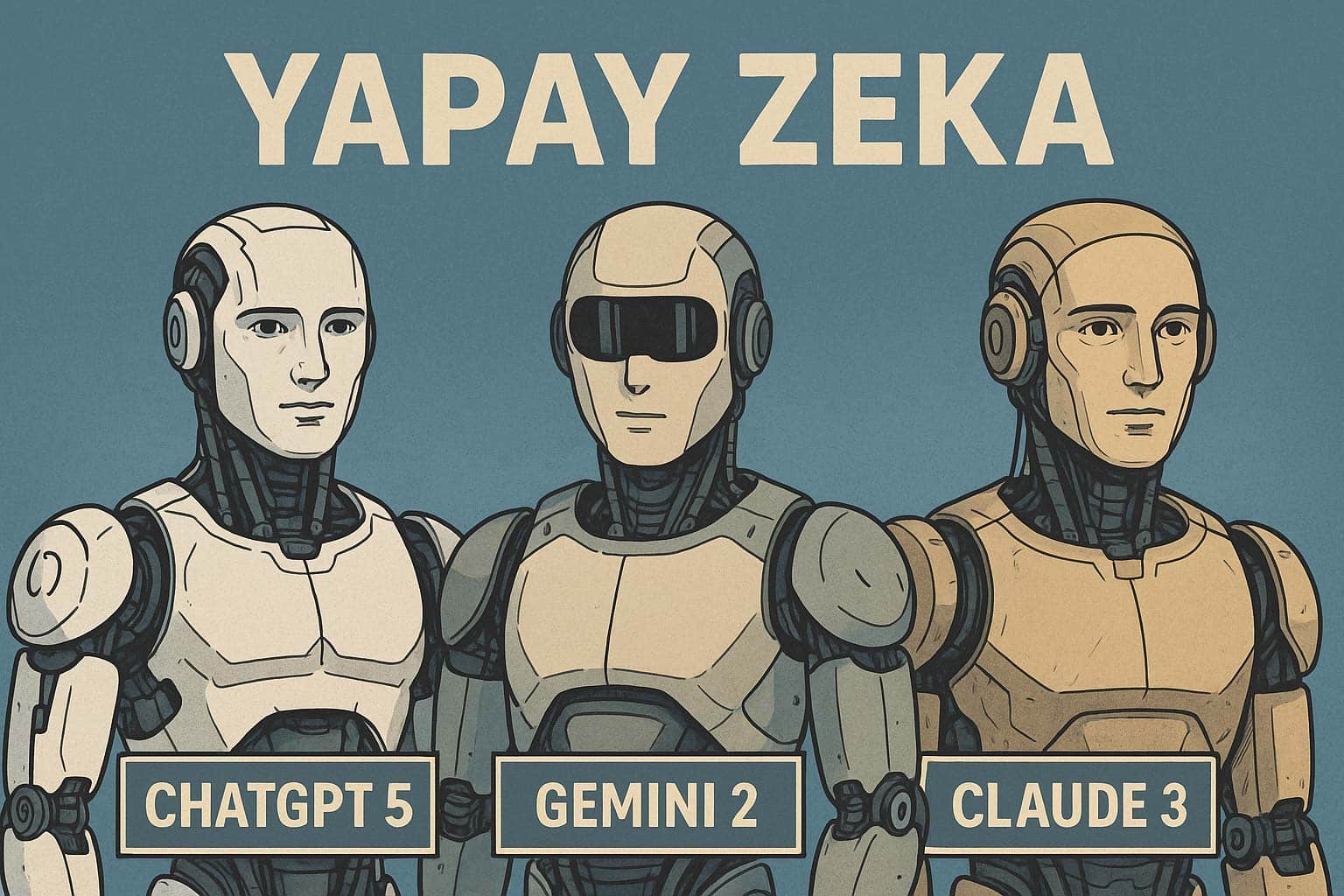 2025’in En Büyük Yapay Zeka Savaşı: ChatGPT 5, Gemini 2 ve Claude 3 Arasında Gerçek Kazanan Kim?