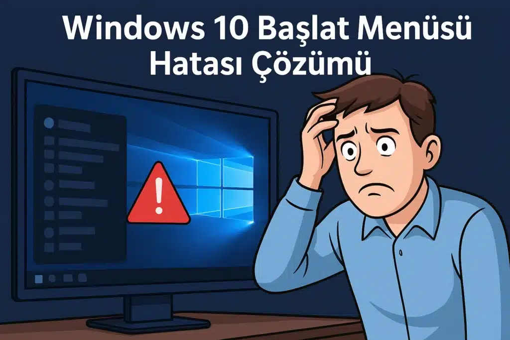 Windows 10 başlat menüsü hatası çözümü ve en etkili onarım yolları